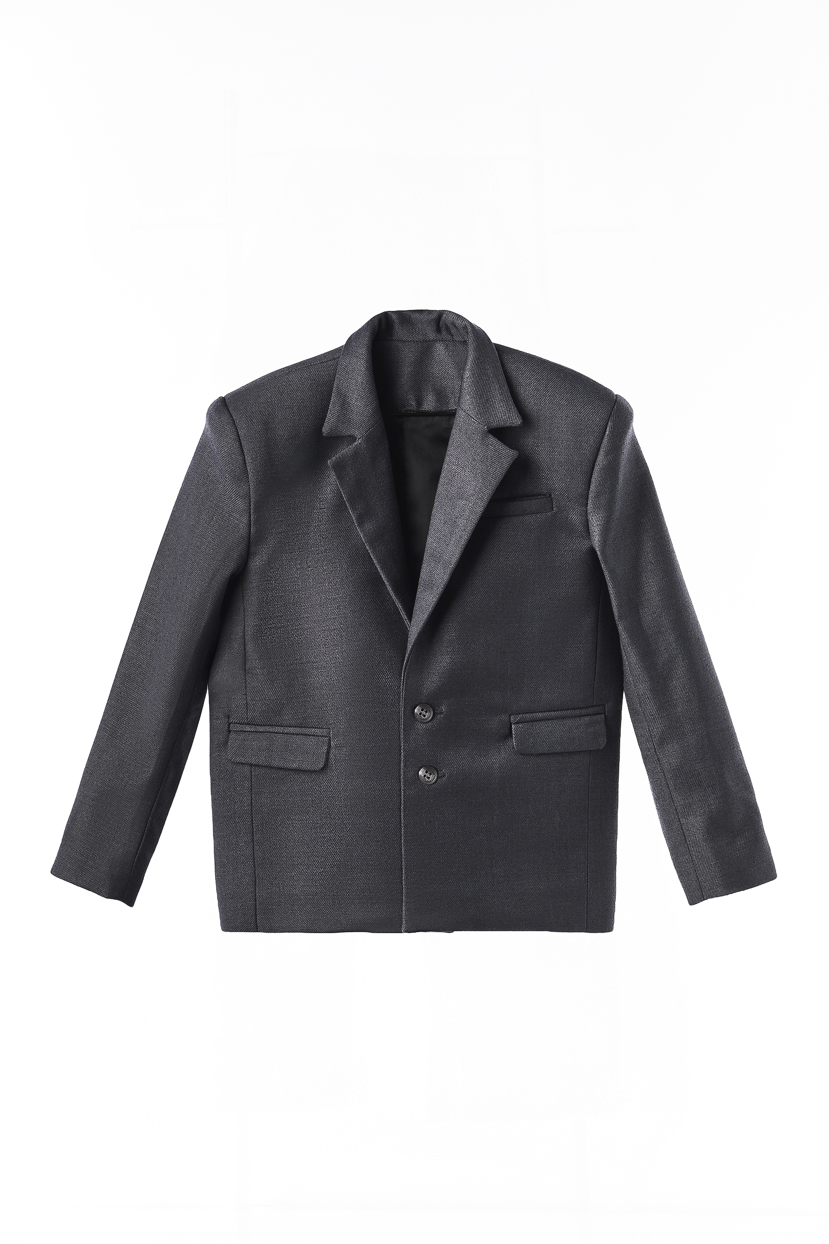 Romantic Structure Grey Jacket