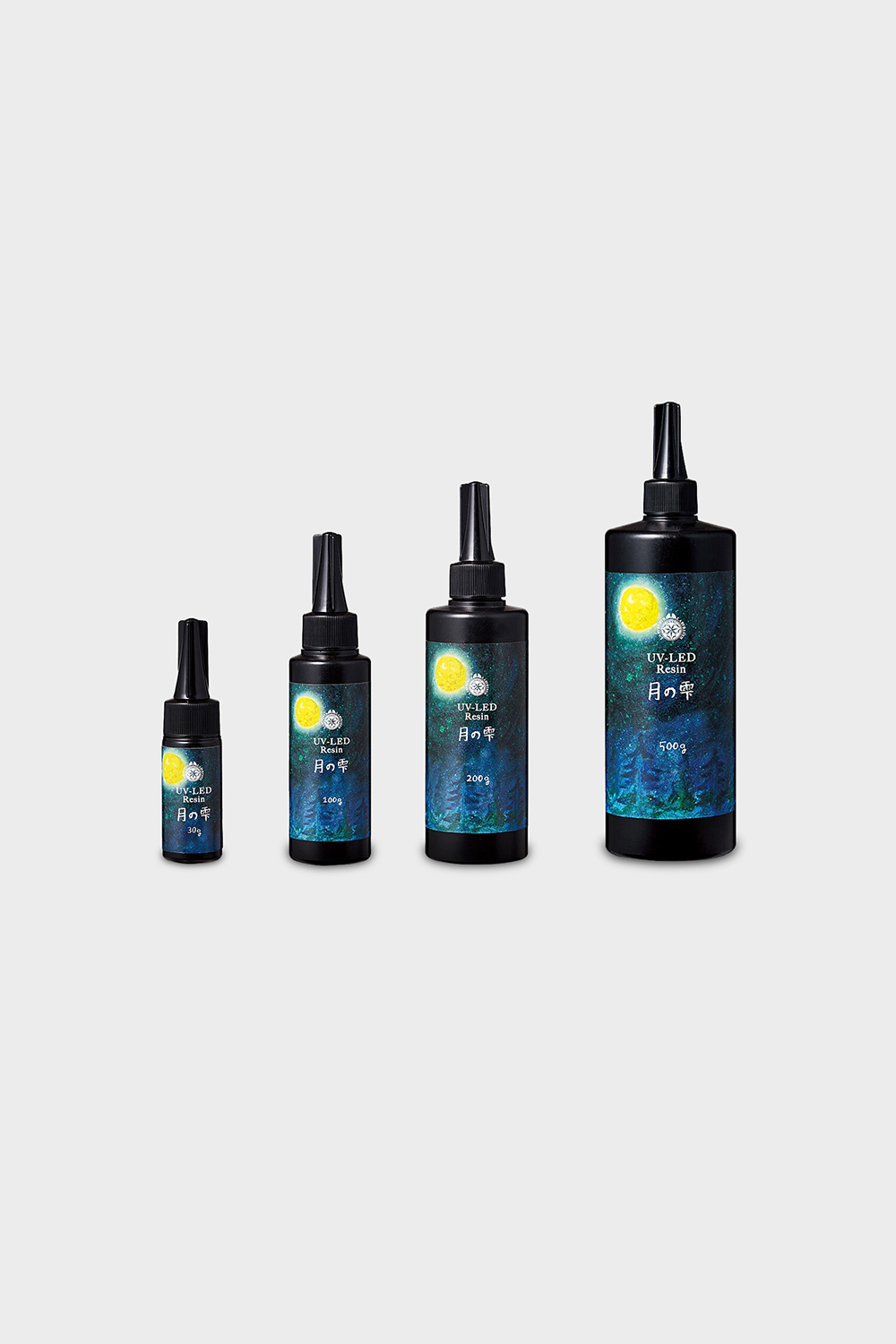 PADICO UV-LED Resin Moon Drop Hard Type